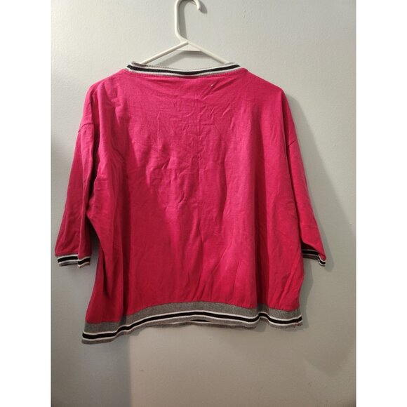 Space Jam 1996 Vintage Pajamas Set Top And Pants Size Large Pink Pre-Owned - Picture 4 of 14